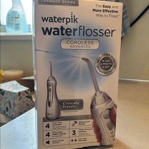 Waterpik Cordless Advanced Water Flosser - Silver